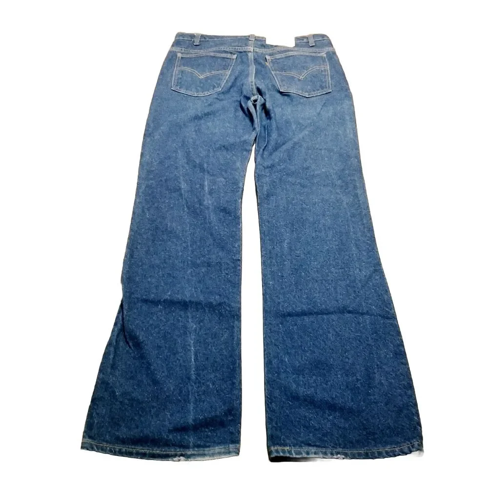 Levi's 517 Jeans Men Size 36x34 Orange Tab Vintage Denim 1993 USA Made (35x34.5)